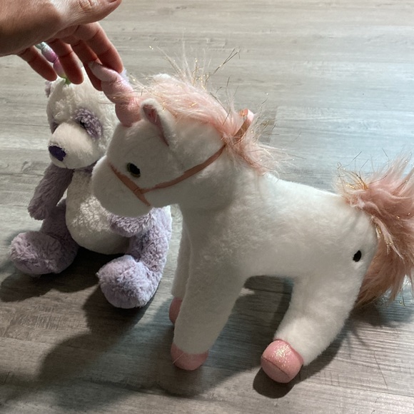 Gund Unicorn Panda + FAO Pink Unicorn stuffed animals - Picture 4 of 7